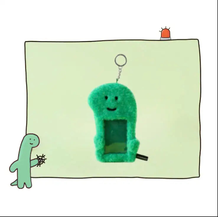 Line Friends - Brachio Photocard Holder Keyring - Line Friends - Keyrings - Harumio