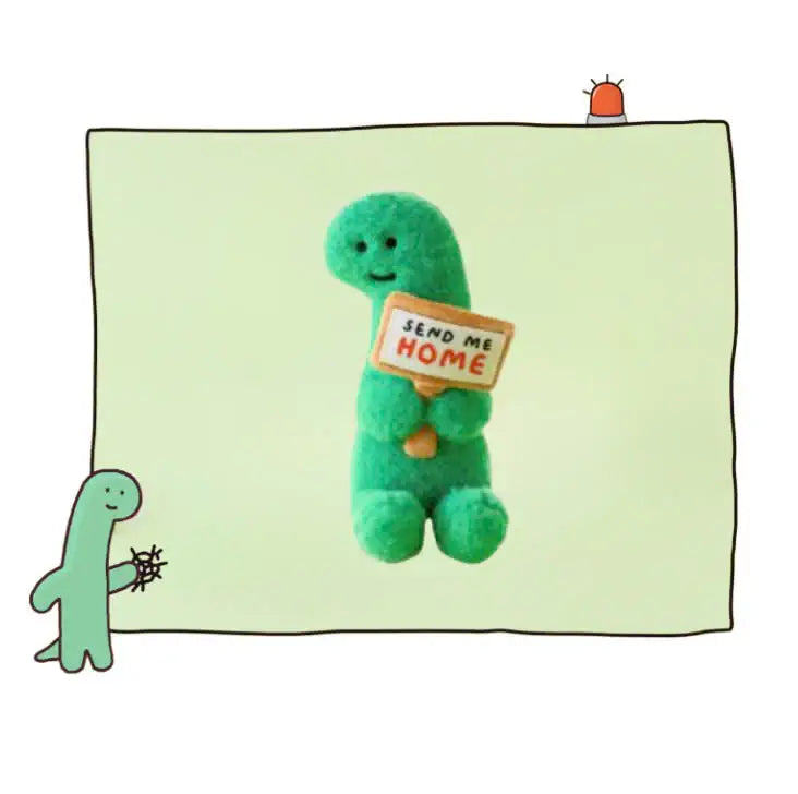 Line Friends - Brachio Mini Doll - Line Friends - Doll - Harumio