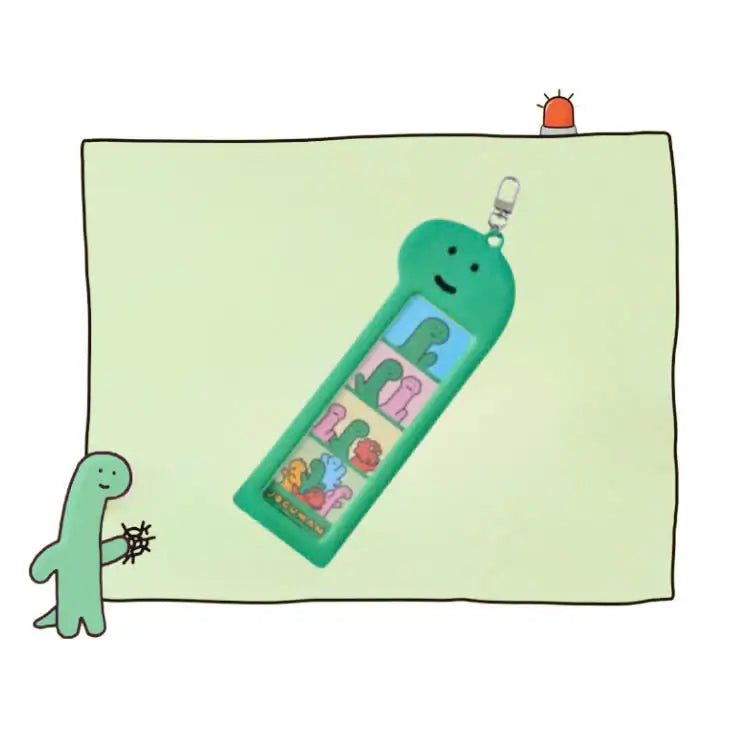 Line Friends - Brachio Photocard Holder Keyring - Line Friends - Keyrings - Harumio
