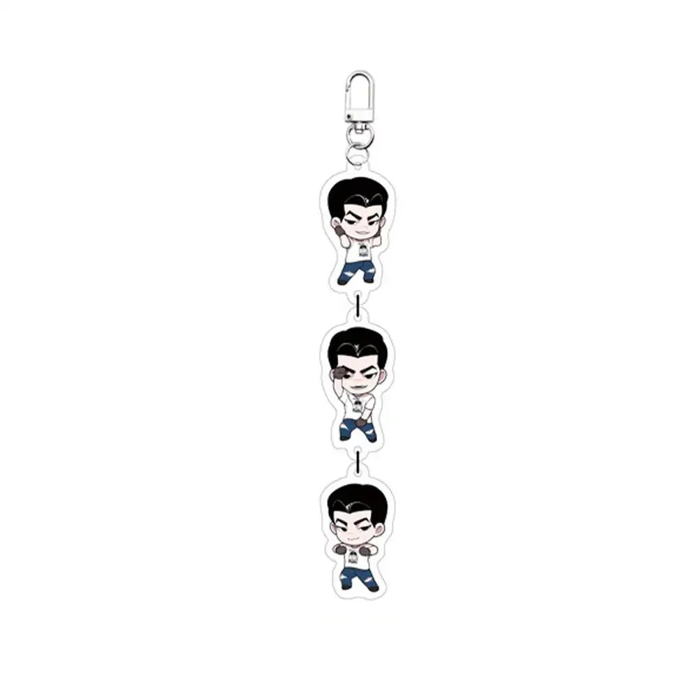 Lookism: Catch Gun Park Pop-up Store - Row of Keyrings - ARCHIVE.P - Keyrings - Harumio