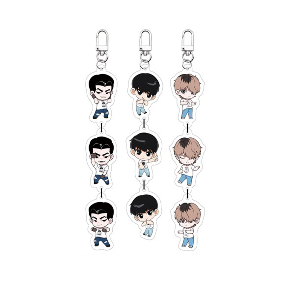 Lookism: Catch Gun Park Pop-up Store - Row of Keyrings - ARCHIVE.P - Keyrings - Harumio