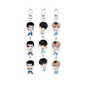 Lookism: Catch Gun Park Pop-up Store - Row of Keyrings - ARCHIVE.P - Keyrings - Harumio