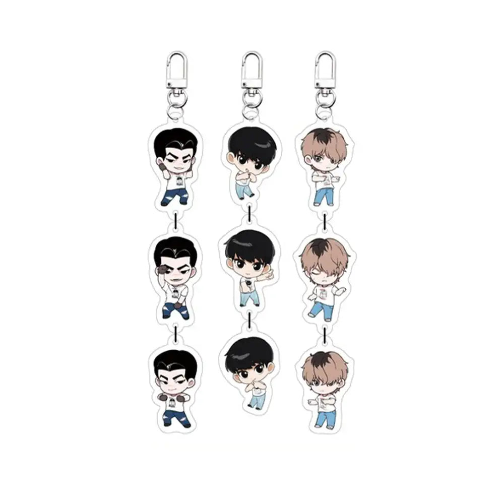 Lookism: Catch Gun Park Pop-up Store - Row of Keyrings - ARCHIVE.P - Keyrings - Harumio