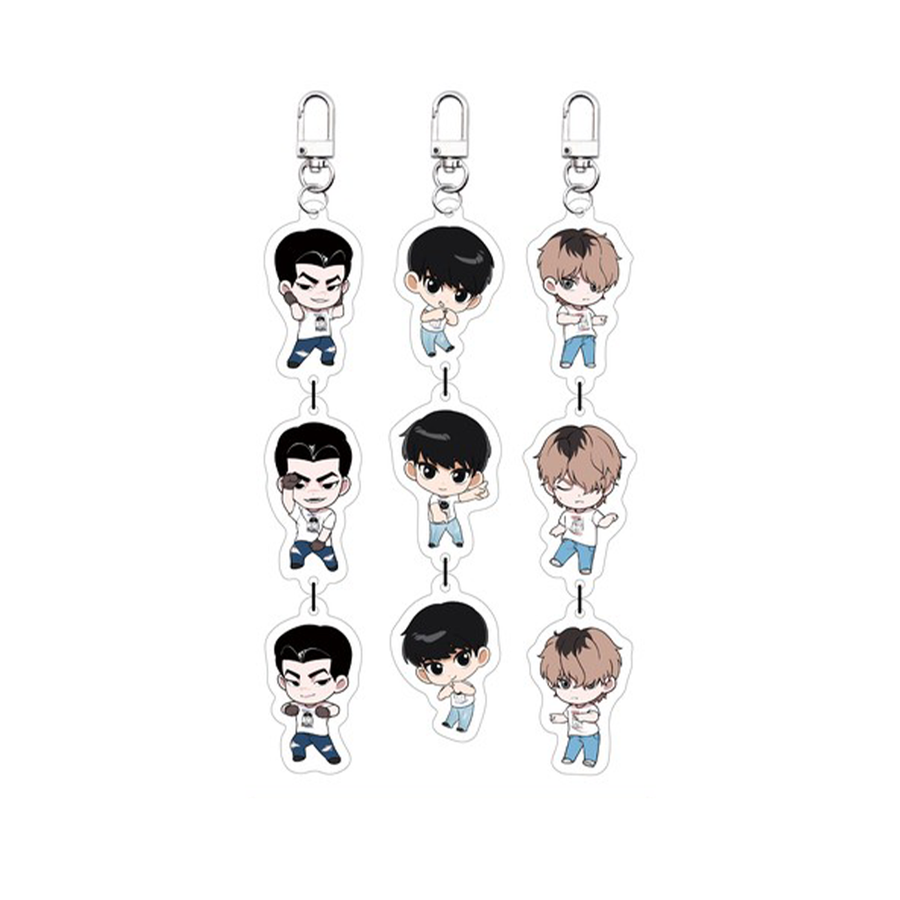 Lookism: Catch Gun Park Pop-up Store - Row of Keyrings - ARCHIVE.P - Keyrings - Harumio