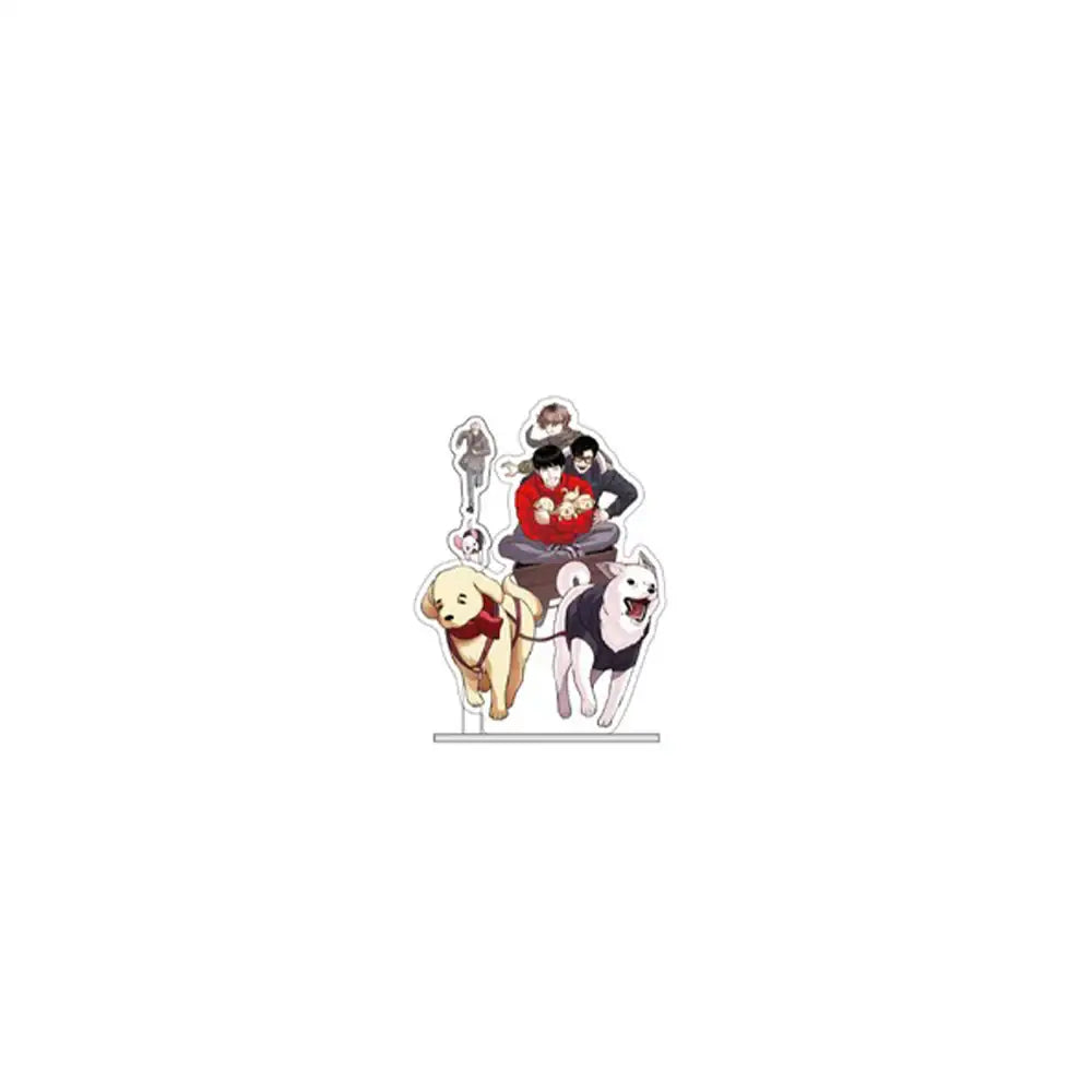 Lookism: Catch Gun Park Pop-up Store - Snow Sled Acrylic Stand - ARCHIVE.P - Acrylic Stand - Harumio