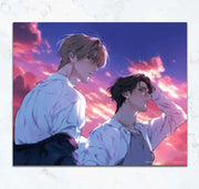 Lost in the Cloud - Canvas Picture Frame - Official W - Photo Frame - Harumio