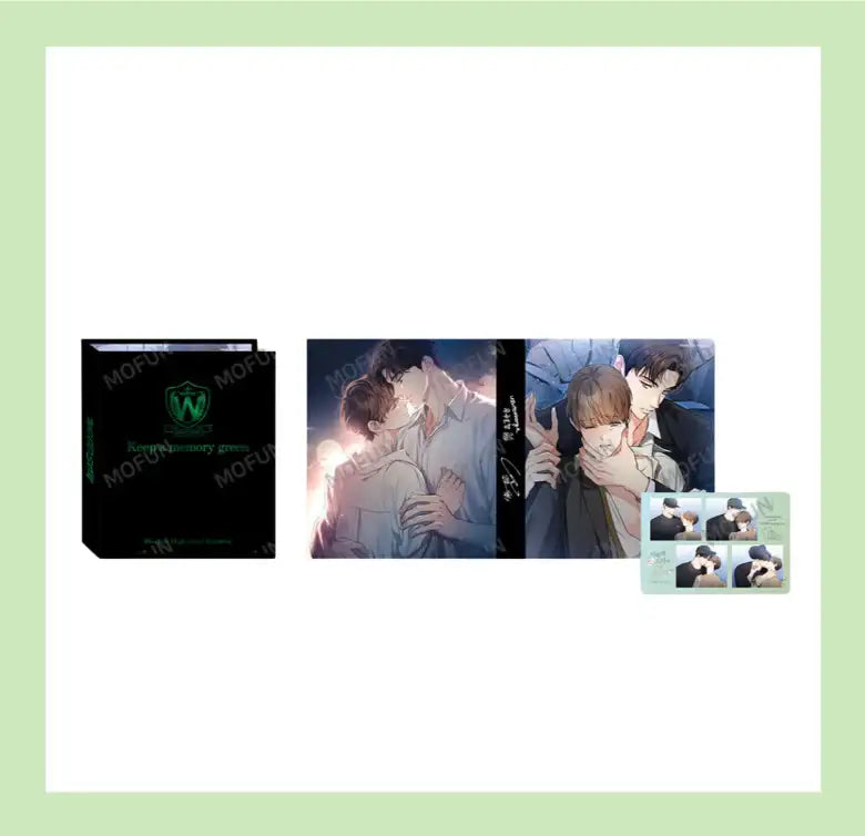 Love History Caused by Willful Negligence - Collect Binder & Four-Cut Postcard - Mofun - Collection Binder - Harumio