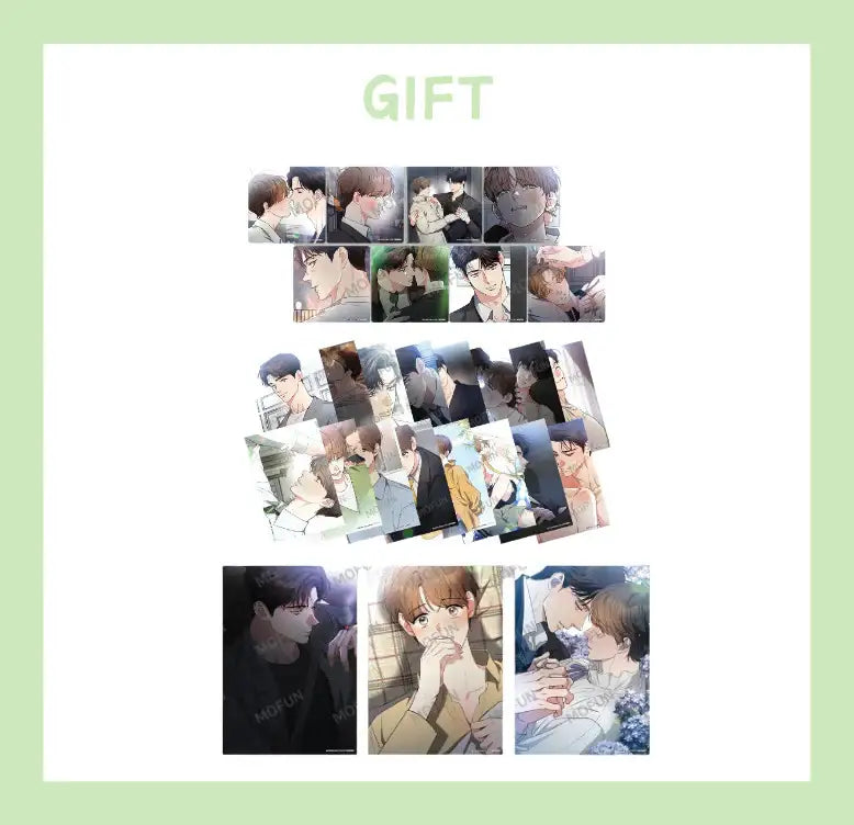 Love History Caused by Willful Negligence - Collect Binder & Four-Cut Postcard - Mofun - Collection Binder - Harumio