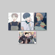 Add a collectible piece of the Love All Play x Mofun Collaboration Cafe to your collection with this A5 Illustration Colored Paper.