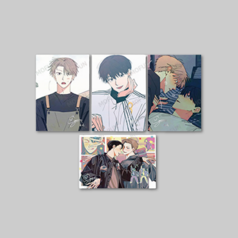 Add a collectible piece of the Love All Play x Mofun Collaboration Cafe to your collection with this A5 Illustration Colored Paper.