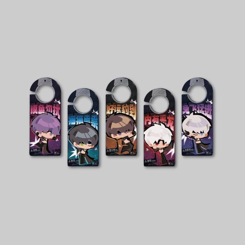 Add a special touch of Love and Deepspace to your space with the Bound by Promise Acrylic Door Hanger.