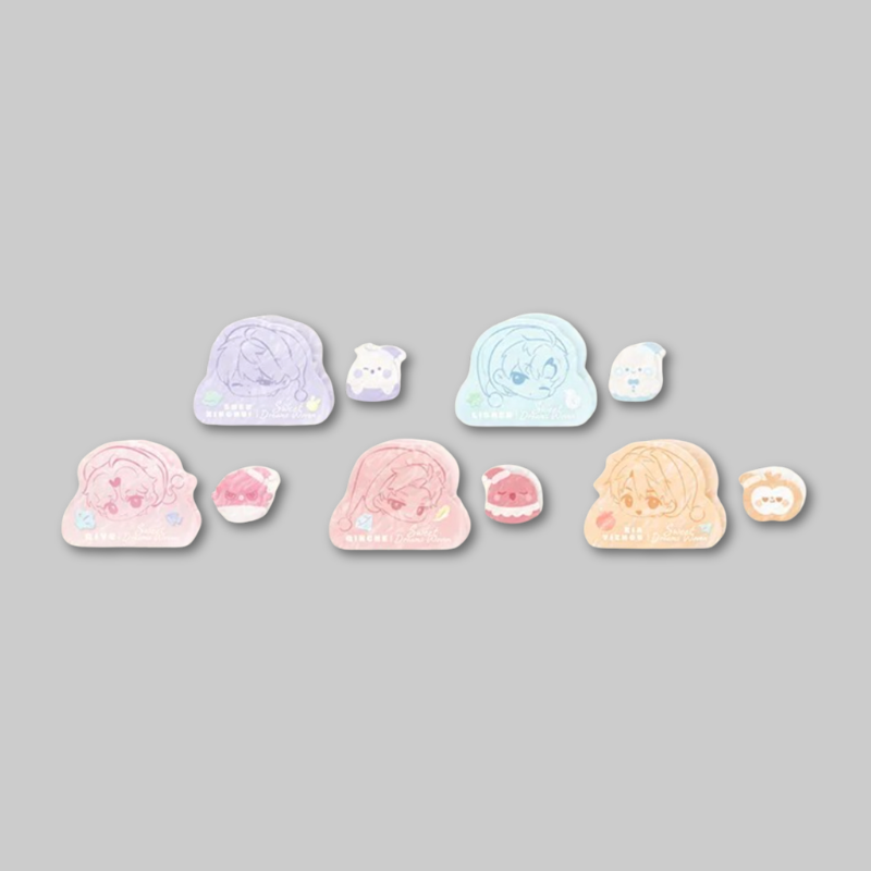 Complete your everyday style with the official Love and Deepspace: Sweet Dreams Series – Hair Clip Set.