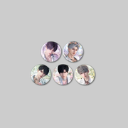 Show your love for Love and Deepspace with the official What Spring Does to Flowers – Can Badge.