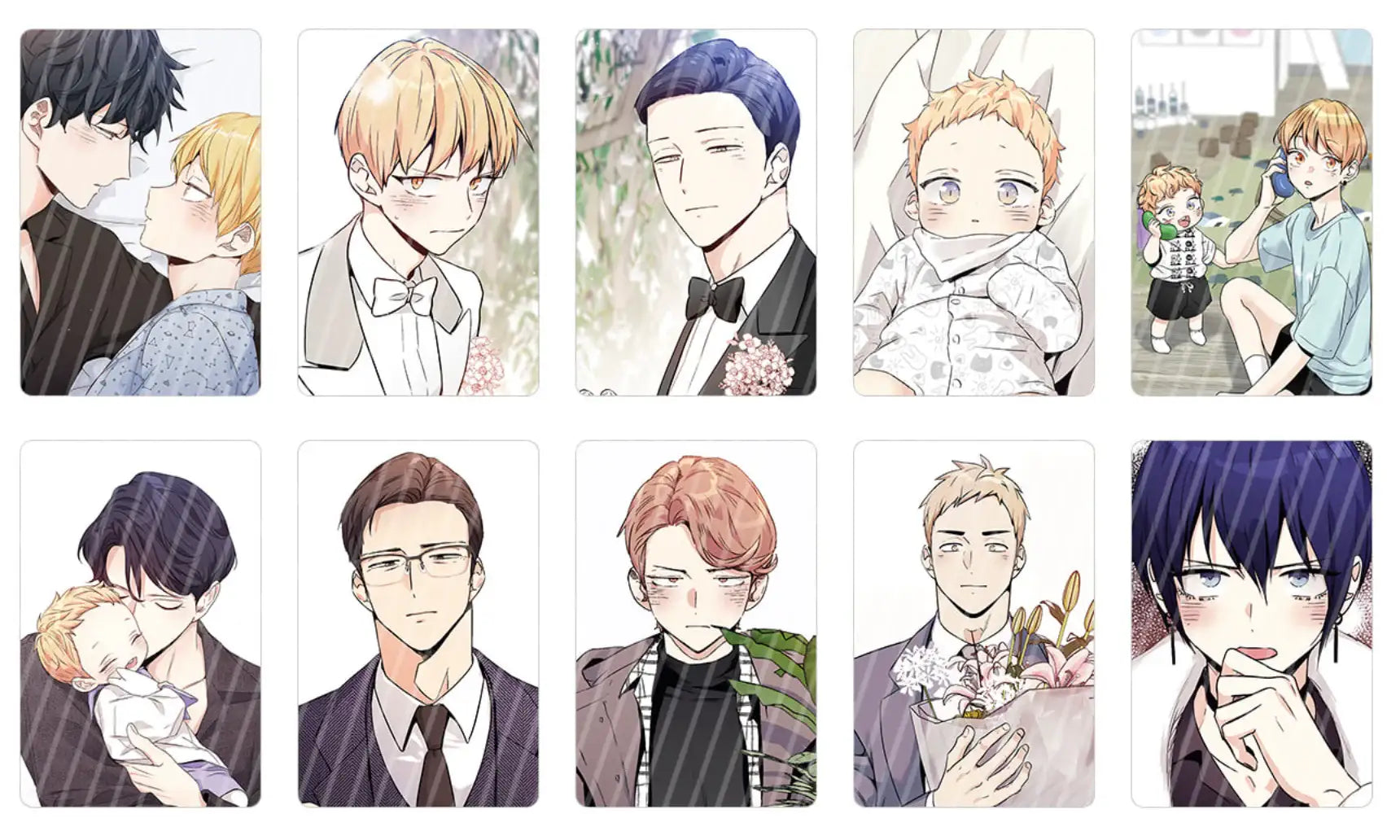 Love is an Illusion - Illustration Photocard - Toon!que - Illustrated Cards - Harumio