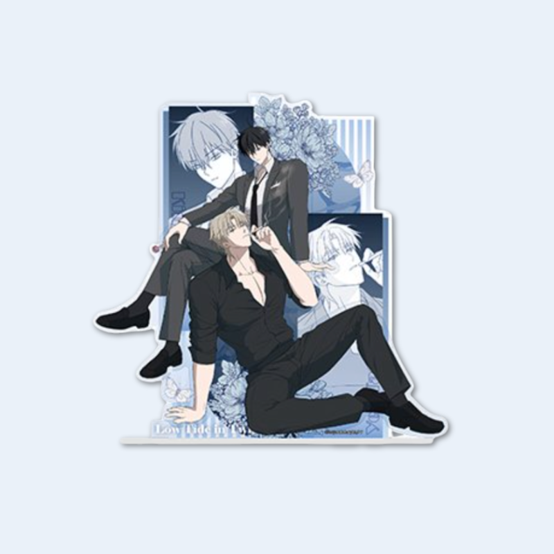 This premium acrylic stand features exclusive full-body character artwork from the collaboration between Low Tide in Twilight Animation and Soyomo.