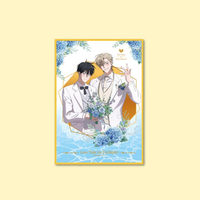 This premium signature board features exclusive wedding-themed artwork from the collaboration between Low Tide in Twilight Animation and Soyomo.