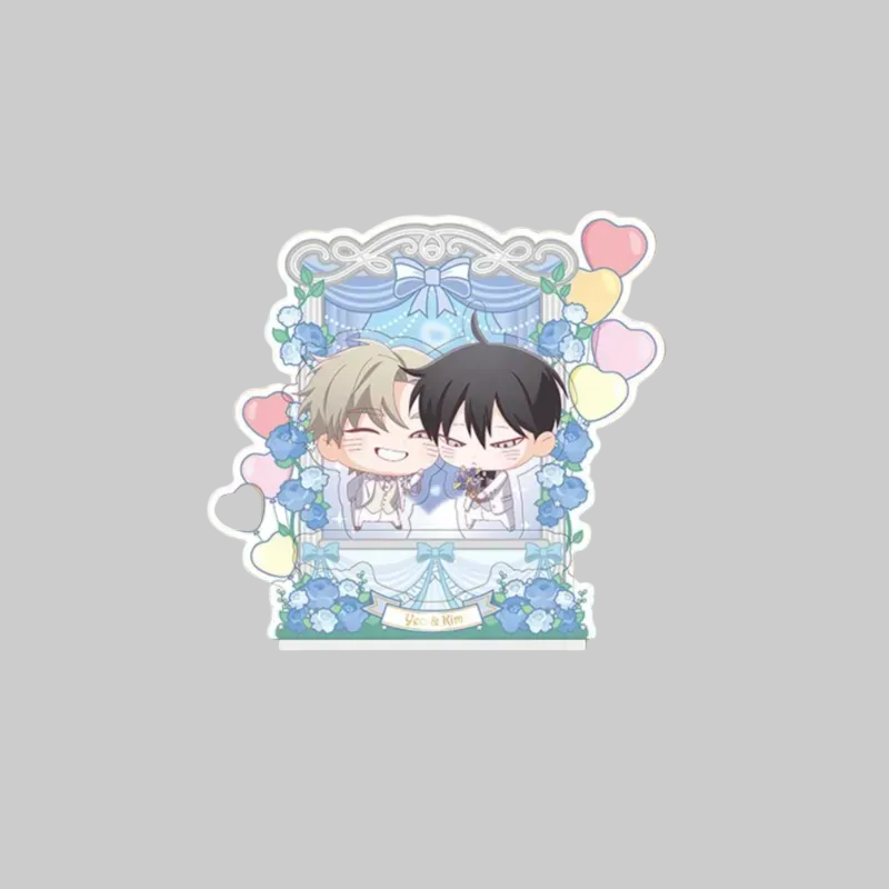 This adorable standee features exclusive SD (Super Deformed) wedding-themed artwork from the collaboration between Low Tide in Twilight Animation and Soyomo.