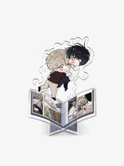 Add a unique display piece to your collection with the Low Tide in Twilight - Mini Pop-Up Book Acrylic Stand.