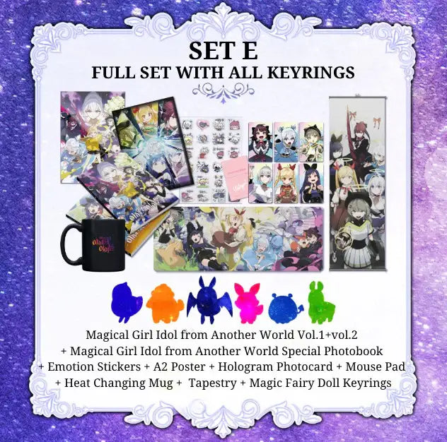 Magical Girl Idol from Another World - Book & Special Official Goods - Tumblbug - Set - Harumio