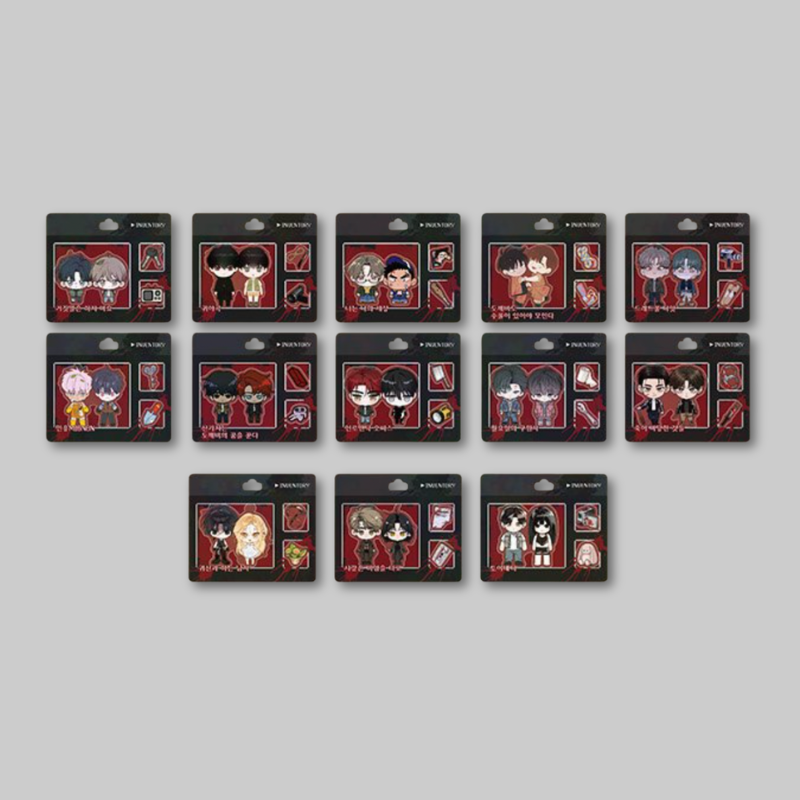 Add a spooky and playful touch to your collection with the Acrylic Inventory Keyring from the MOFUN Collab Studio ON: Horror House collection.