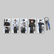 This collectible acrylic keyring features exclusive artwork inspired by the SUMMER POP-UP event.