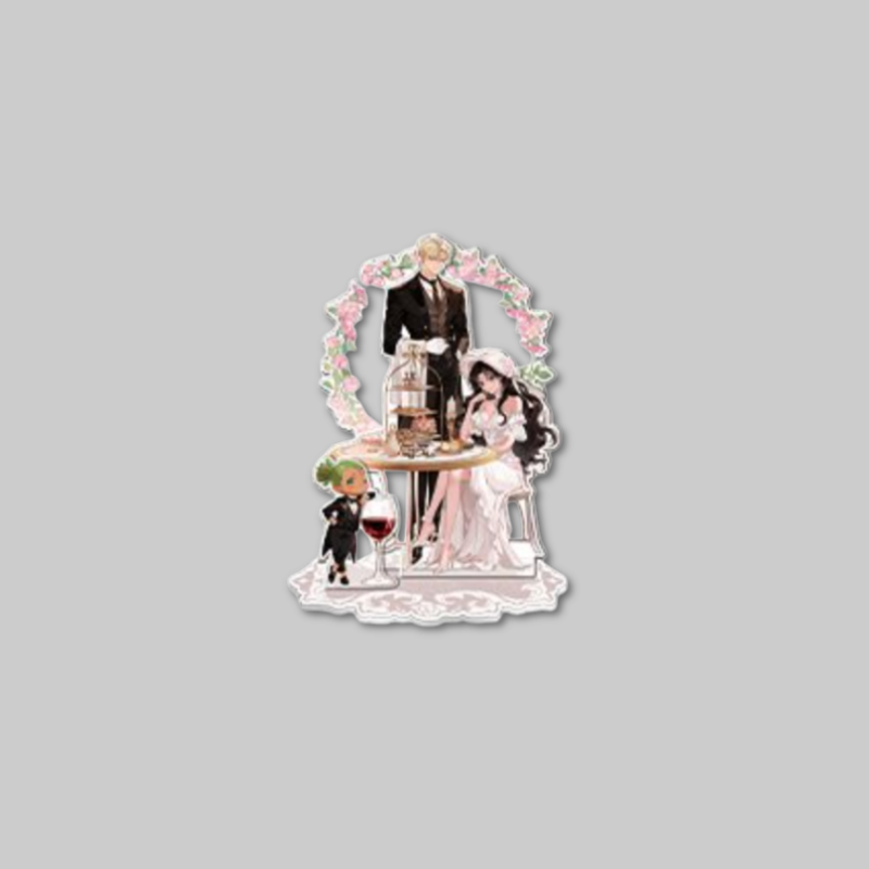 Bring the elegant world of Marchioness Maron: Bloom in the Garden to life with the Acrylic Diorama Stand.