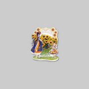 Bring the charming world of Pawprints on Her Heart: Bloom in the Garden to life with the Acrylic Diorama Stand.