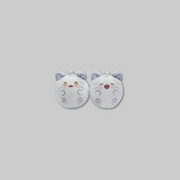 Add a cute and cozy touch to your collection with the Squishy Plush Ball from The Black Leopard Family's Snow Leopard Baby: Bloom in the Garden.