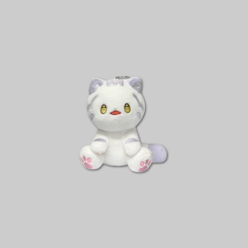 Bring the adorable world of The Black Leopard Family's Snow Leopard Baby: Bloom in the Garden to life with the Tiel Plush.
