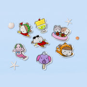 Add a cute surprise to your collection with the Maru is a Puppy – Acrylic Magnet (Random).