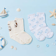 Add a playful touch to your everyday outfit with the Maru is a Puppy – Long Socks.
