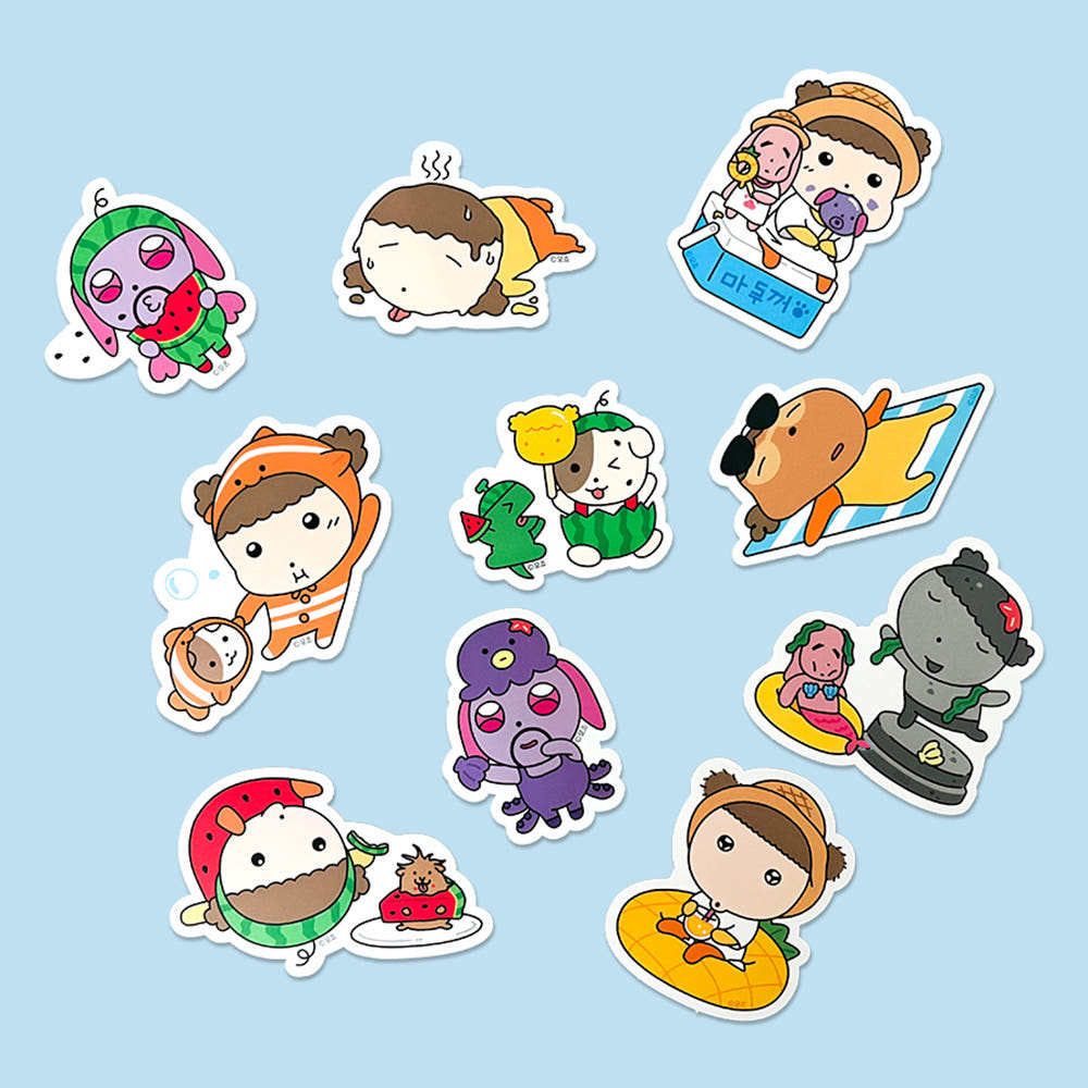 Add a cute touch to your everyday essentials with the Maru is a Puppy – Sticker.