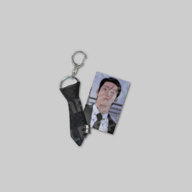 Bring a piece of Master-Peace: The Scene into your everyday accessories with the Ju Incheol Tie Keyring.