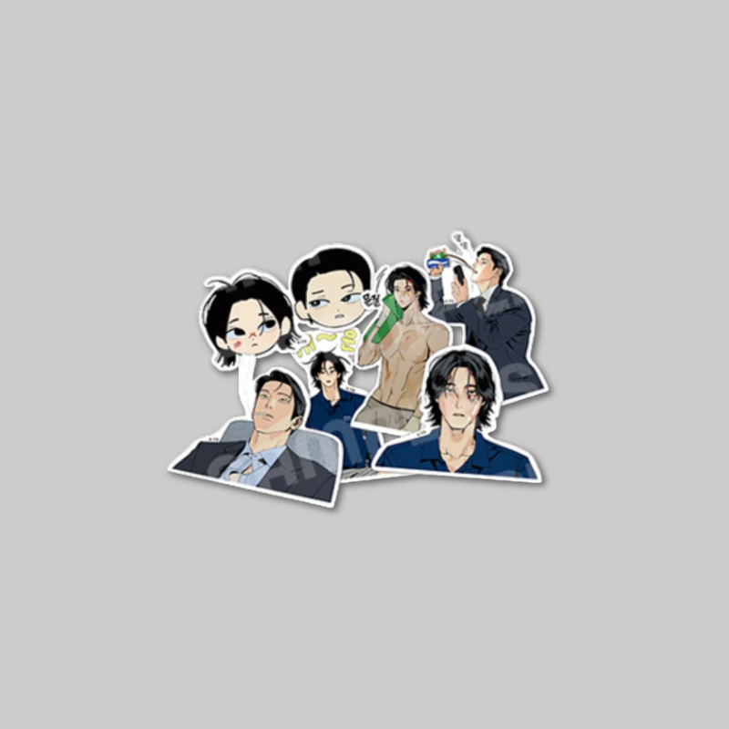 Add a small touch of Master-Peace: The Scene to your everyday items with the Lebom Sticker.