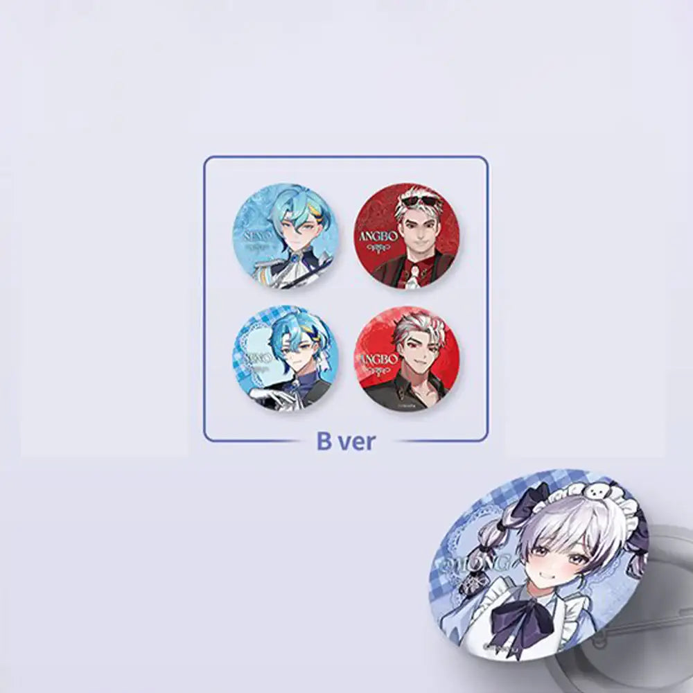 Meechu X ANIPLUS - Trading Hologram Can Badge (Random) - ANIPLUS - Can Badge - Harumio