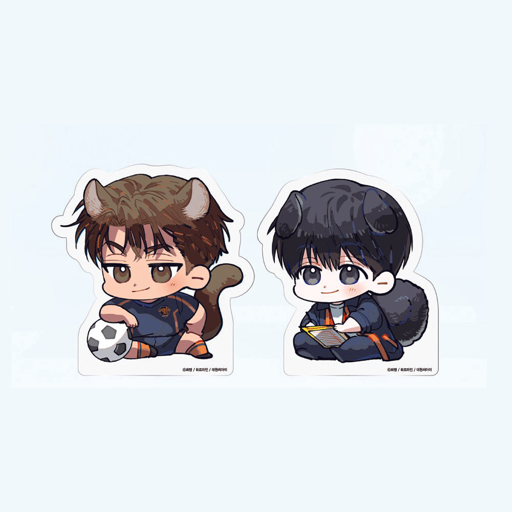 Meet Me Halfway X Be On Cafe - Acrylic Corotto 2-Piece Set