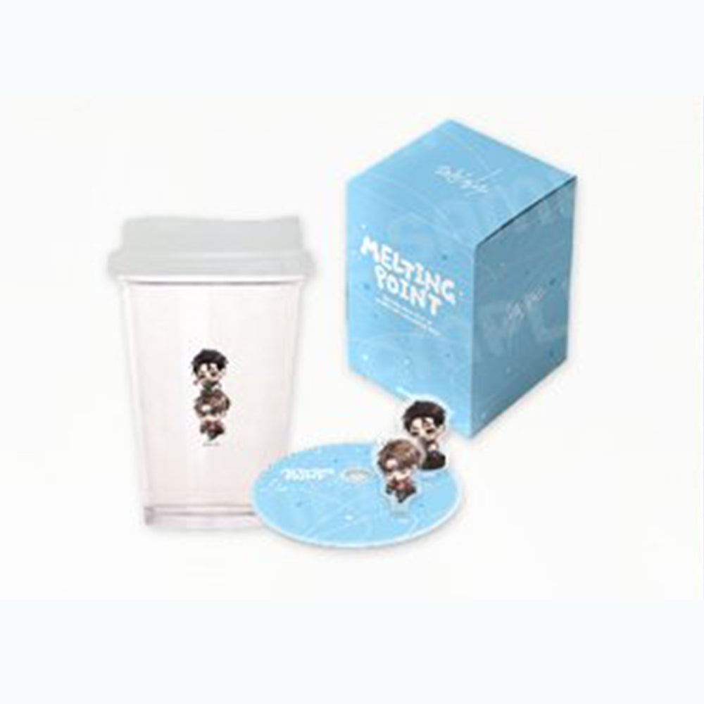 Melting Point X LEBOM - Reusable Cup & Acrylic Coaster Set