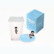 Melting Point X LEBOM - Reusable Cup & Acrylic Coaster Set