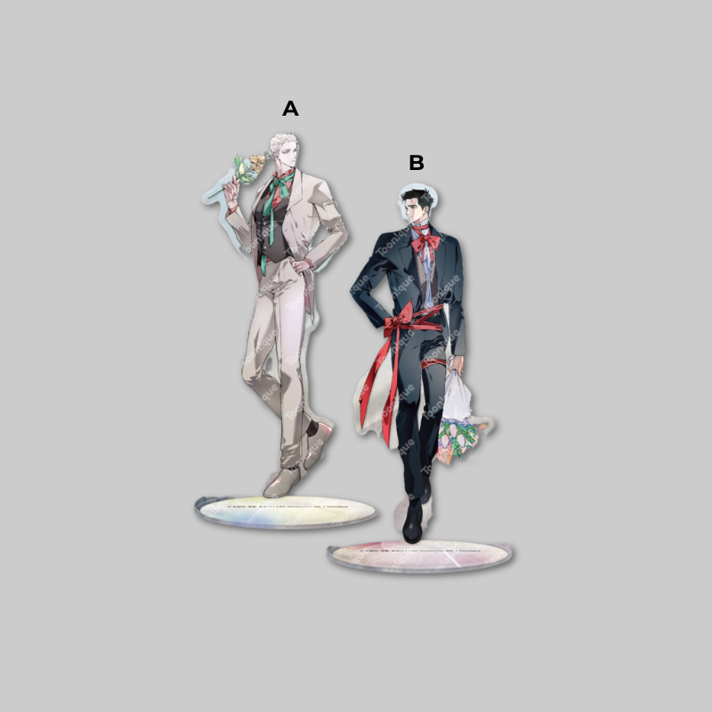 Bring a character-inspired piece from the Mind the Gap x Toonique collaboration to your collection with this Acrylic Stand.