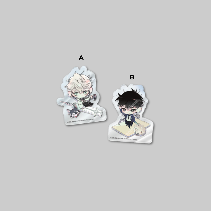 Add a compact collectible to your display with the Mind the Gap x Toonique - Mini Acrylic Stand.
