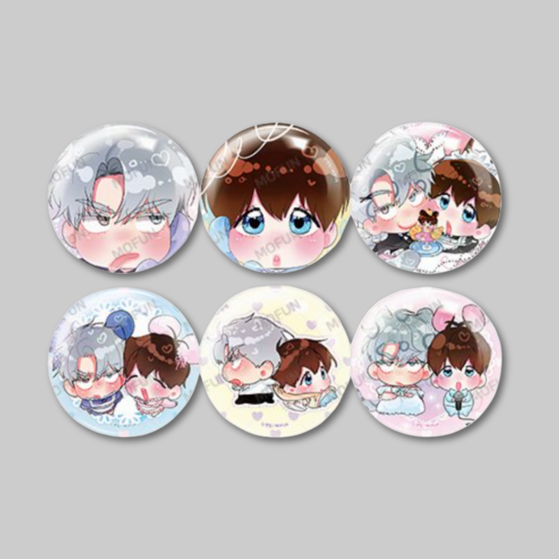 This collectible can badge features exclusive artwork from the Minty Fresh and Mofun collaboration.