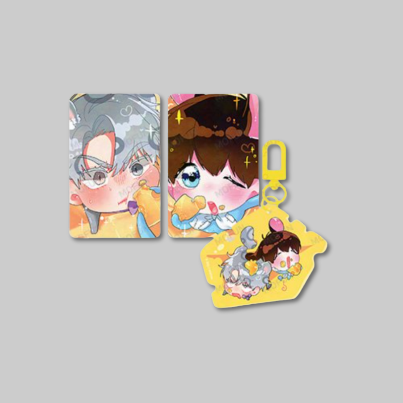 This collectible acrylic keyring features exclusive artwork from the Minty Fresh and Mofun collaboration.