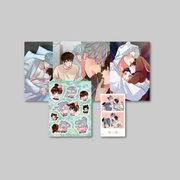 This collectible sticker set features exclusive collaboration artwork from Minty Fresh and Mofun.