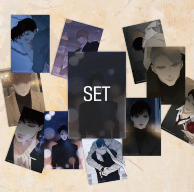 Missing Love: The Marrying Man x BeOn Cafe - Illustrated Postcard Set - BeOn - Illustrated Cards - Harumio