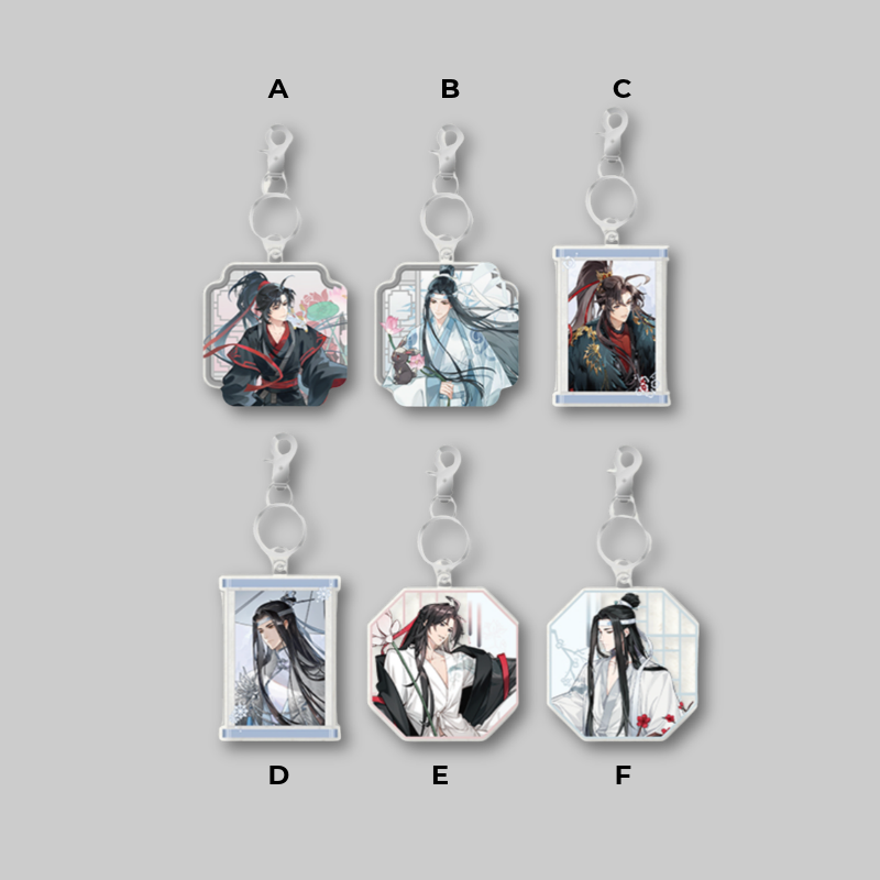 Add a character-inspired accessory to your everyday essentials with the Mo Dao Zu Shi x Mofun - Acrylic Keyring.