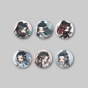 Add a charming collectible to your collection with the Mo Dao Zu Shi x Mofun - SD Can Badge (Random).