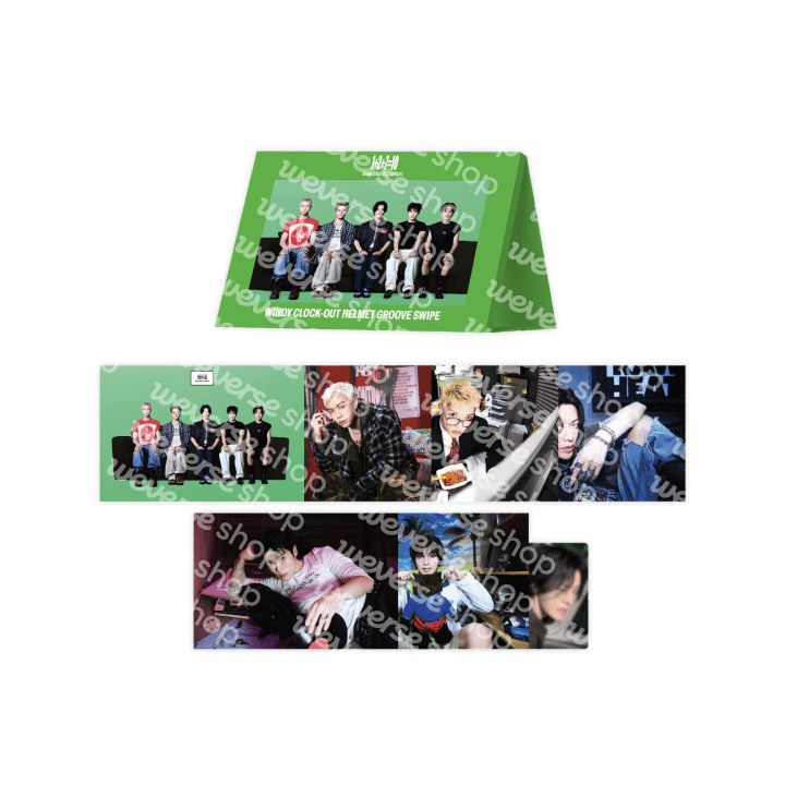 Capture the charm of NCT 127 with the Group Photo Set from the Neo Lost &amp; Found Center collection.