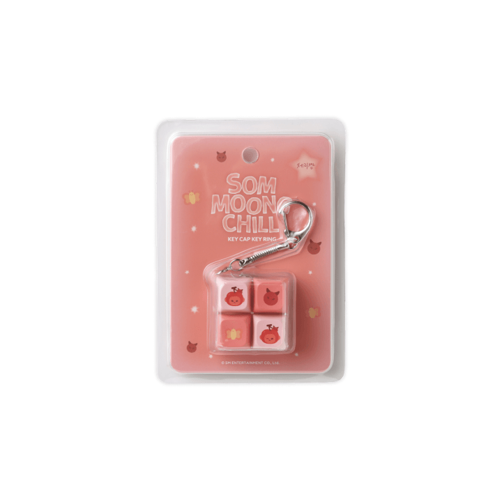 Add a fun NCT 127 touch to your everyday accessories with the Som-Moong-Chill Keycap Keyring from the Neo Lost &amp; Found Center collection.