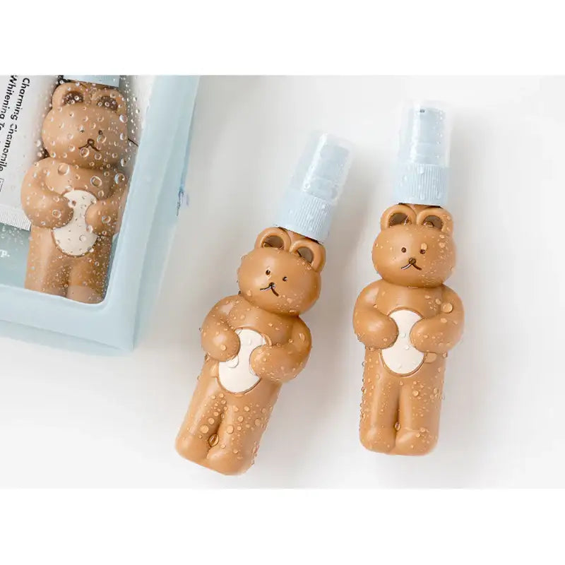 Romane - DONATDONAT Bear Travel Bottle Set - Romane - Travel Container - Harumio