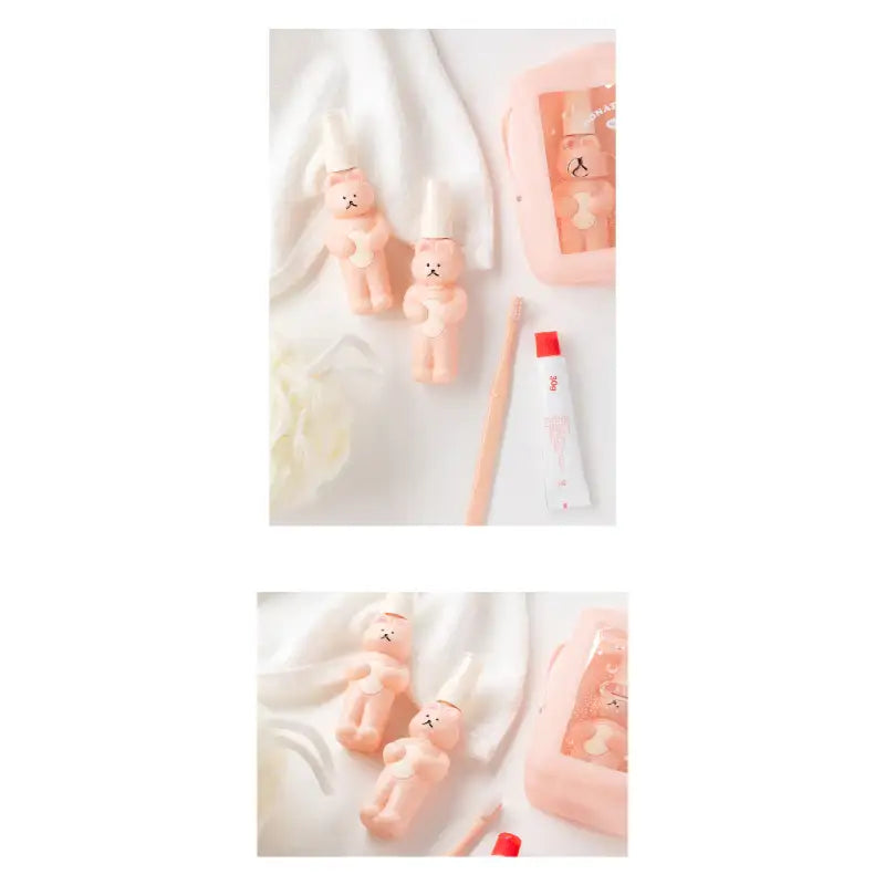 Romane - DONATDONAT Bear Travel Bottle Set - Romane - Travel Container - Harumio